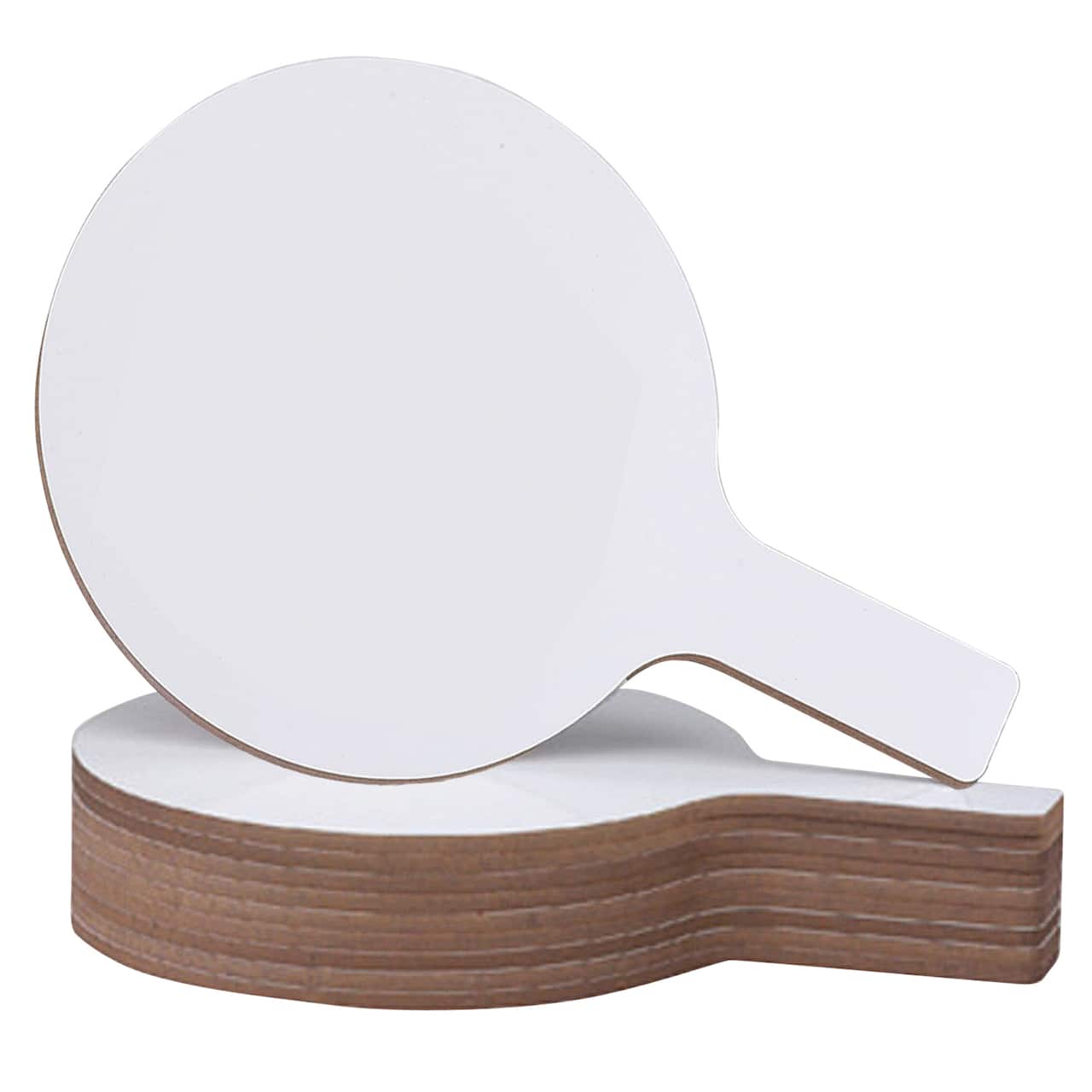 6 Packs: 12 ct. (72 total) Flipside Dry Erase Answer Paddle